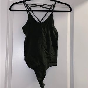 Green bodysuit
